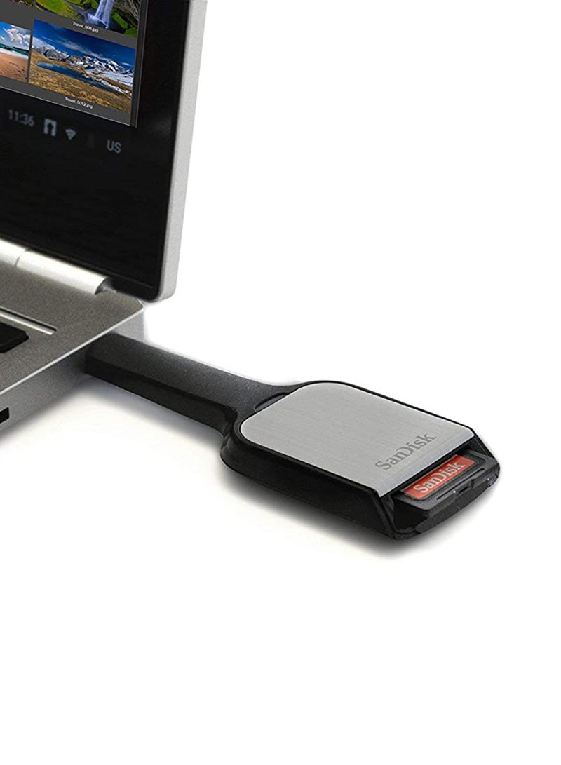 sandisk Extreme PRO SD UHS-II USB-C Reader Silver/Black  - Image 2