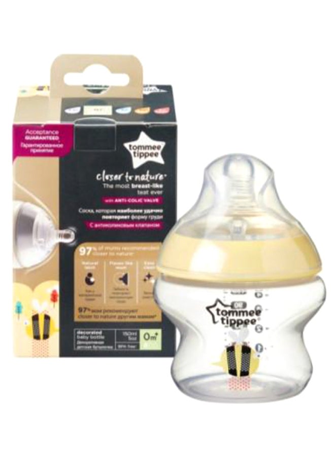 Closer To Nature Feeding Bottle, 0+ M, 150 mL