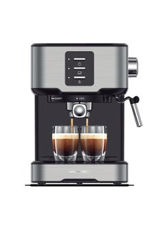 ألسيف إليك ماكينة صنع قهوة إسبريسو بقدرة 850 وات وسعة 1.5 لتر 1.5 L 850.0 W E03417 أسود/فضي  - Image 1