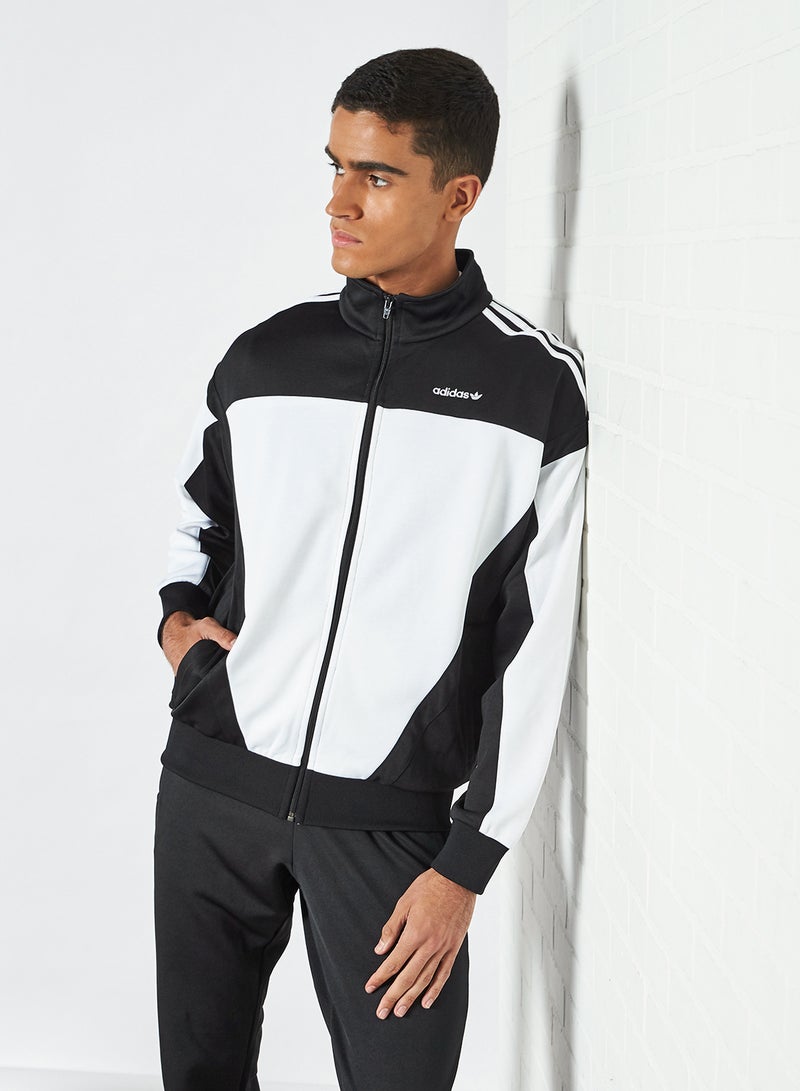 adidas Originals - Classics Track Jacket WHITE/BLACK - Image 1