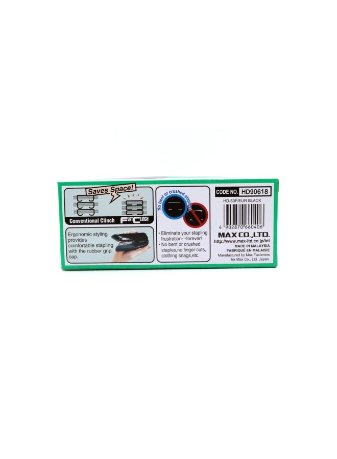 Max Heavy Duty Desktop Stapler Black  - Image 5