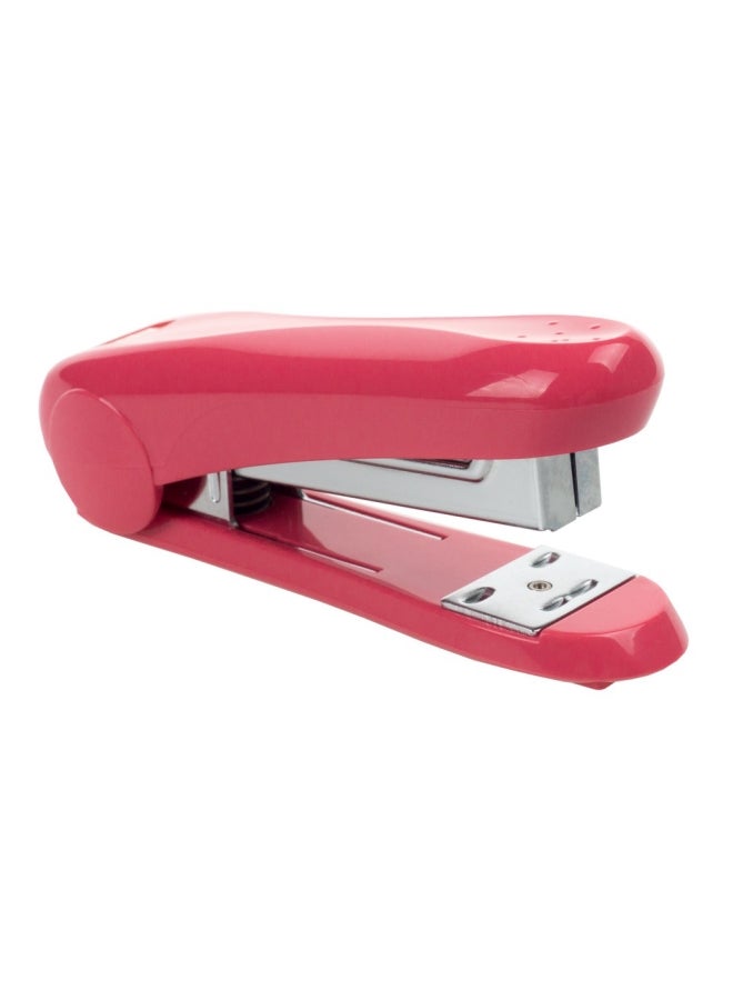 Max Heavy Duty Desktop Stapler Pink  - Image 2