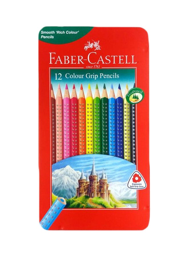 FABER-CASTELL 12-Piece Colour Pencil Set Multicolour - Image 1
