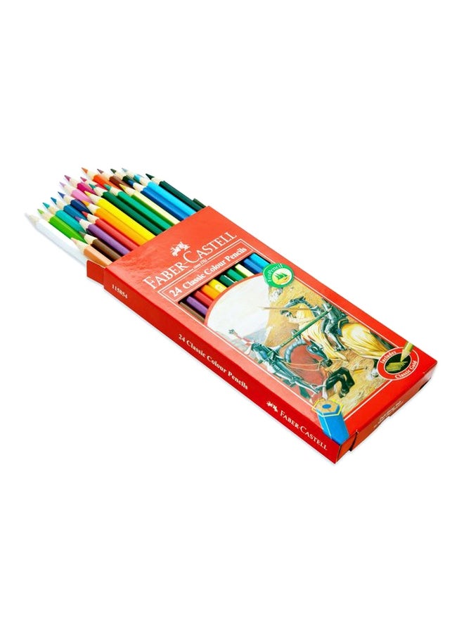 FABER-CASTELL - 24-Piece Colour Pencil Set Multicolour - Image 1