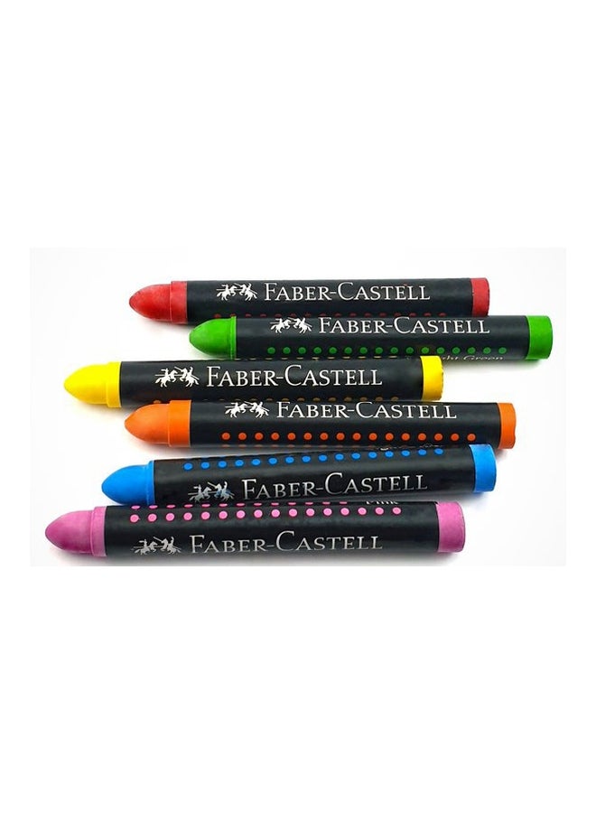 فابير كاستل 24 قطعة من طقم ألوان شمعية متعدد الألوان - Image 2