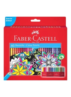 60-Piece Colour Pencil Set Multicolour