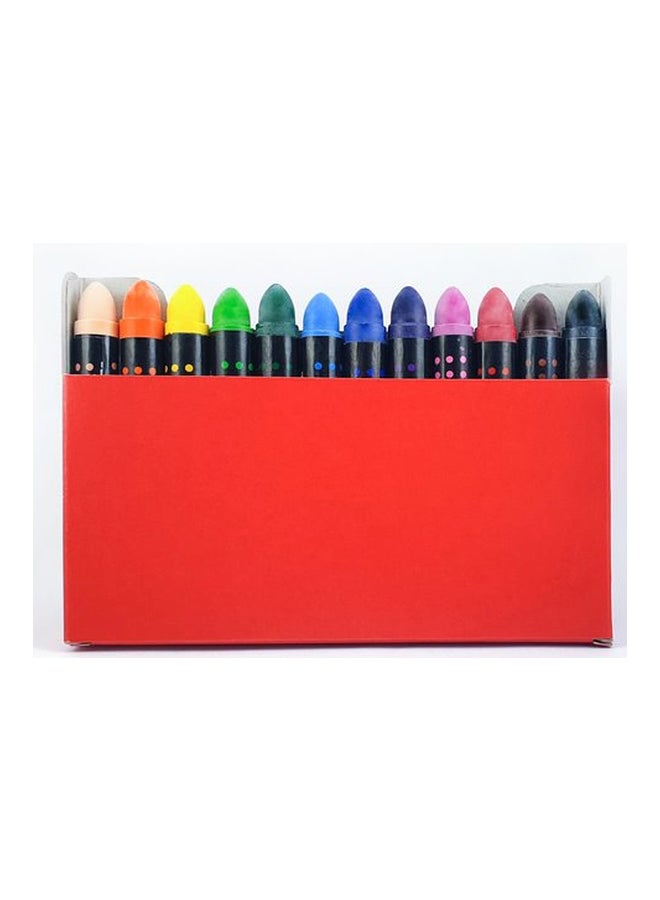 FABER-CASTELL - 12-Piece Wax Crayon Set Multicolour - Image 1