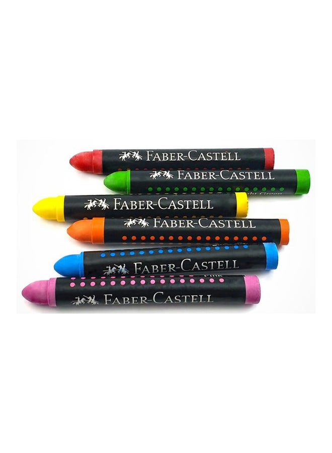 FABER-CASTELL - 12-Piece Wax Crayon Set Multicolour - Image 1