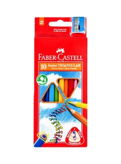 10-Piece Colour Pencil Set Multicolour