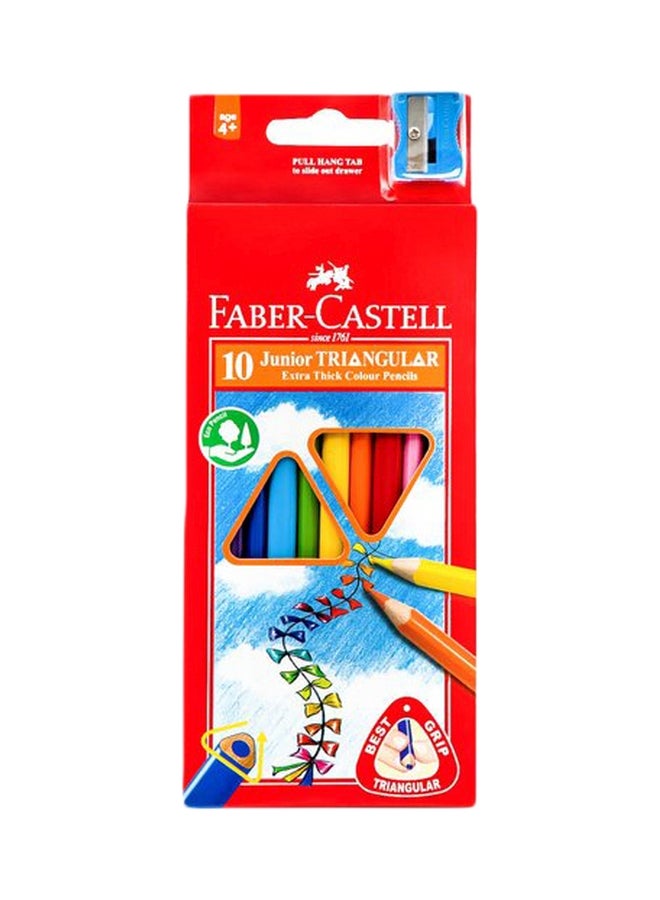 FABER-CASTELL - 10-Piece Colour Pencil Set Multicolour - Image 1