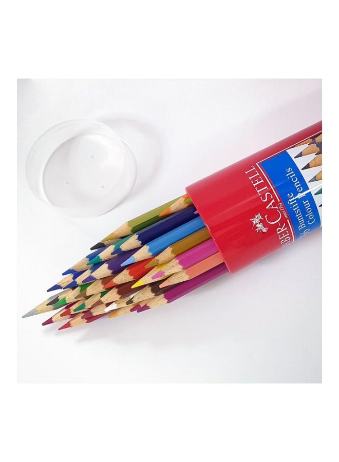 FABER-CASTELL - 36-Piece Colour Pencil Set With Tin Multicolour - Image 1
