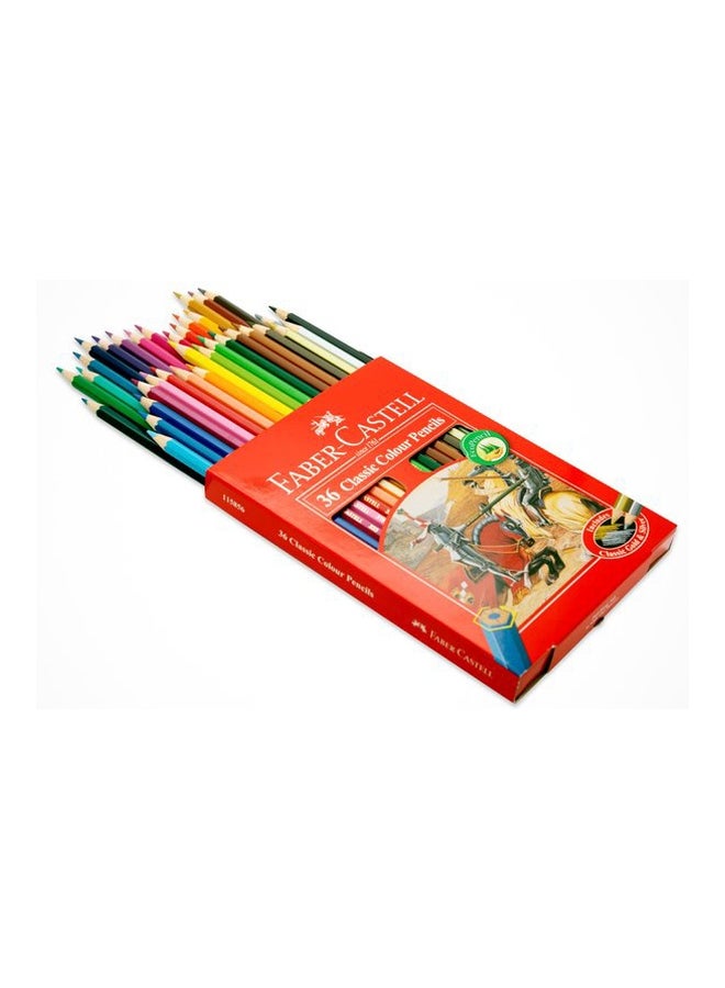 FABER-CASTELL - 36-Piece Colour Pencil Set Multicolour - Image 1