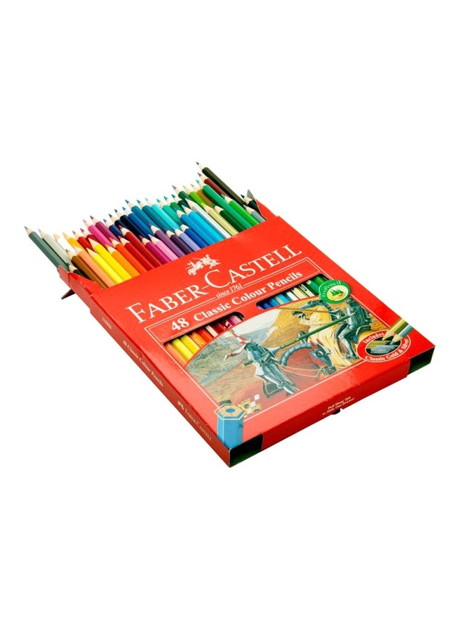 FABER-CASTELL - 48-Piece Colour Pencil Set Multicolour - Image 1