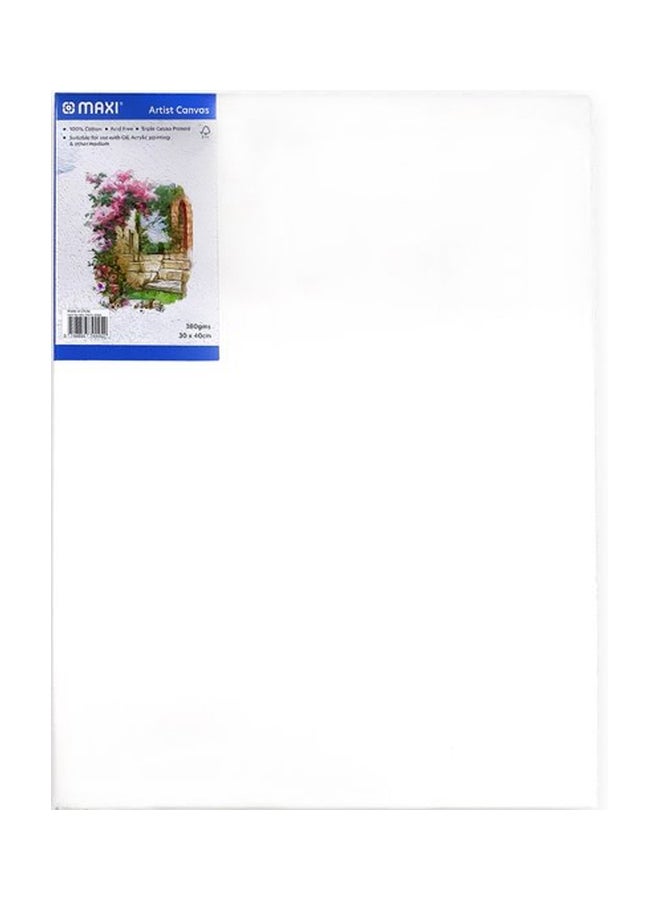 Maxi Stretched Canvas Board White  - Image 1