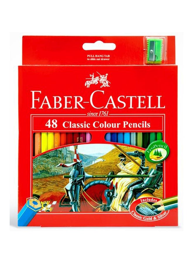 FABER-CASTELL - 48-Piece Colour Pencil Set Multicolour - Image 1