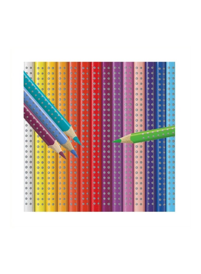 24-Piece Colour Pencil Set With Tin Multicolour - v1604085739/N41448656A_3