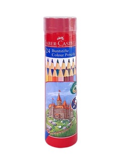 24-Piece Colour Pencil Set Multicolour