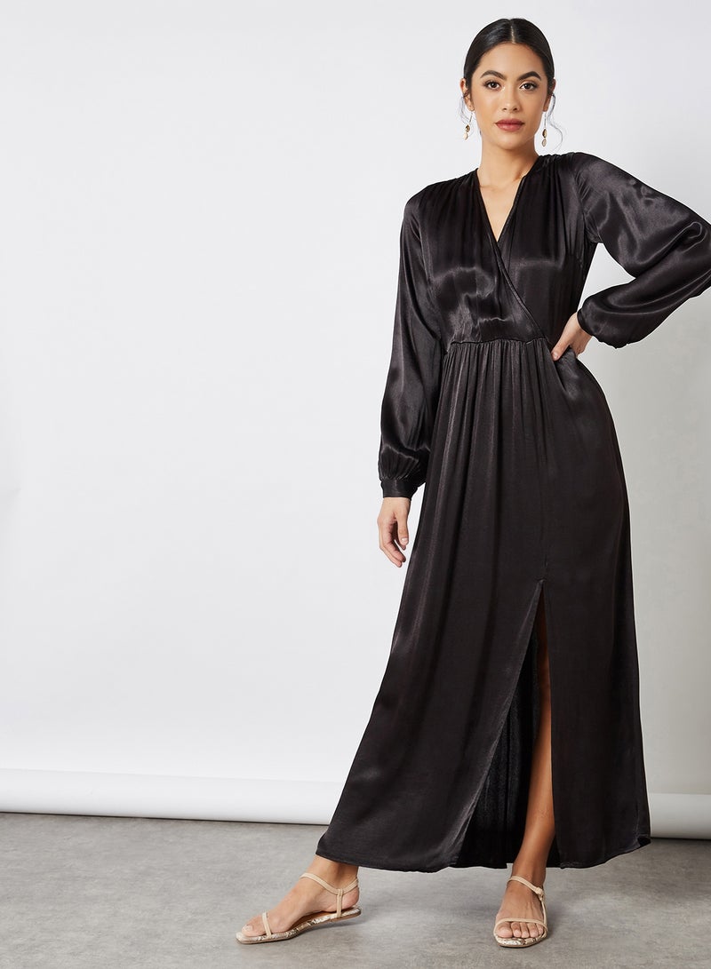 Y.A.S Brandi Maxi Dress Black  - Image 1