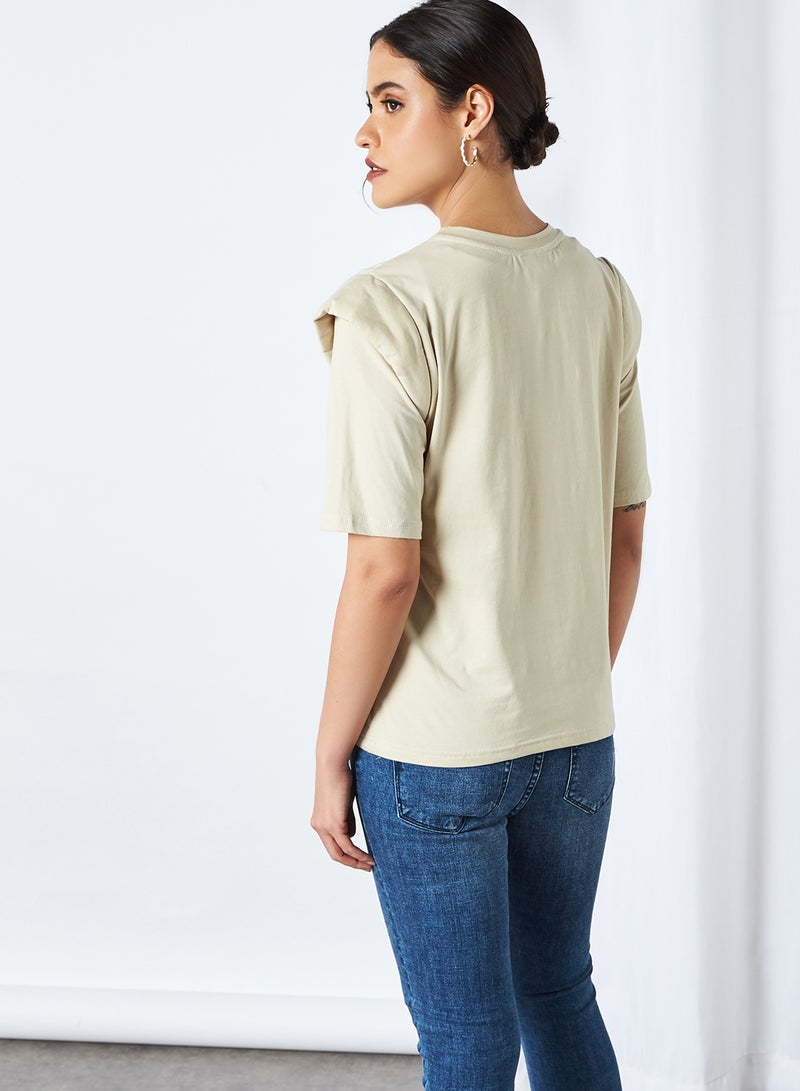 PIECES - Mussi Blouse Fog - Image 1