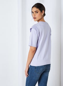 Padded Shoulder Top Purple Heather - v1604114022/N40878014V_4