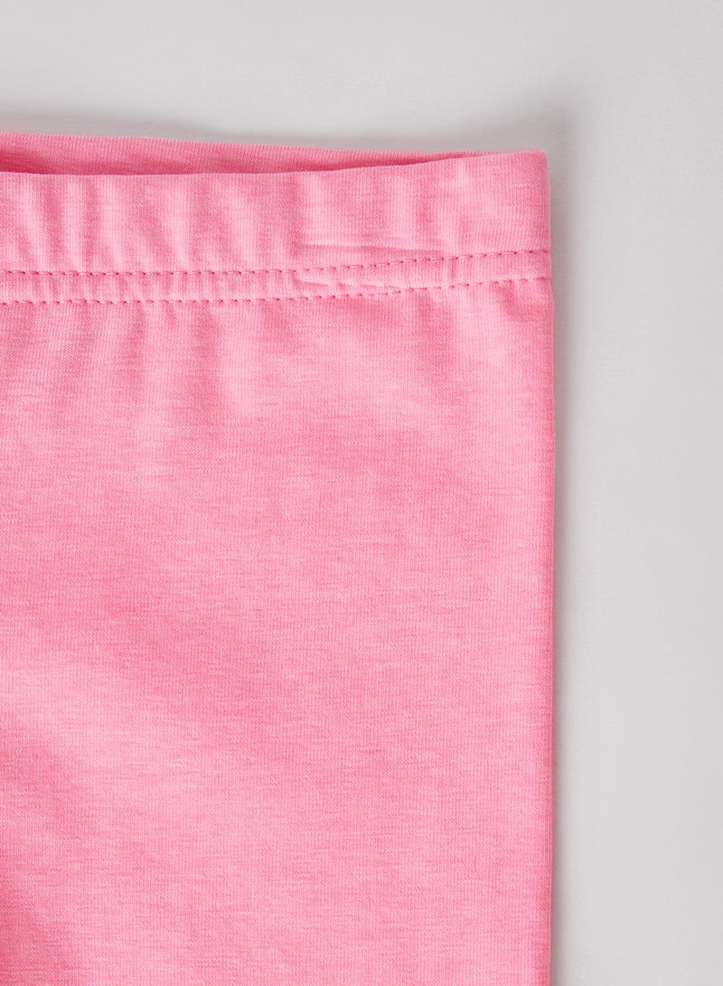 Plain Leggings Pink - v1604119423/N39954896V_3