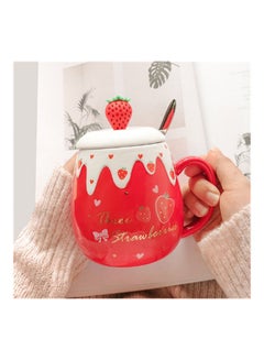 Personality Trend Coffee Mug Red/White - v1604129910/N41685011A_1