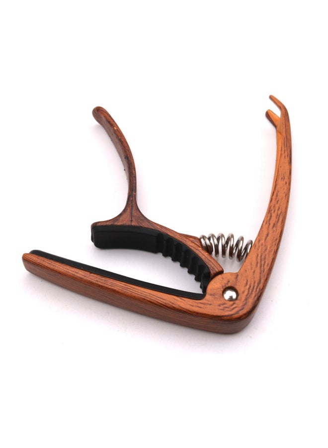 Generic Quick Change Clamp Key Acoustic Classic Guitar Capo Pick Guitar Accessories - Image 3