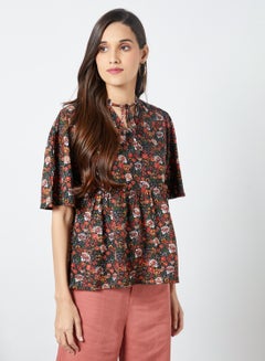 Floral Print Blouse Multicolour - v1604132018/N31873653V_2