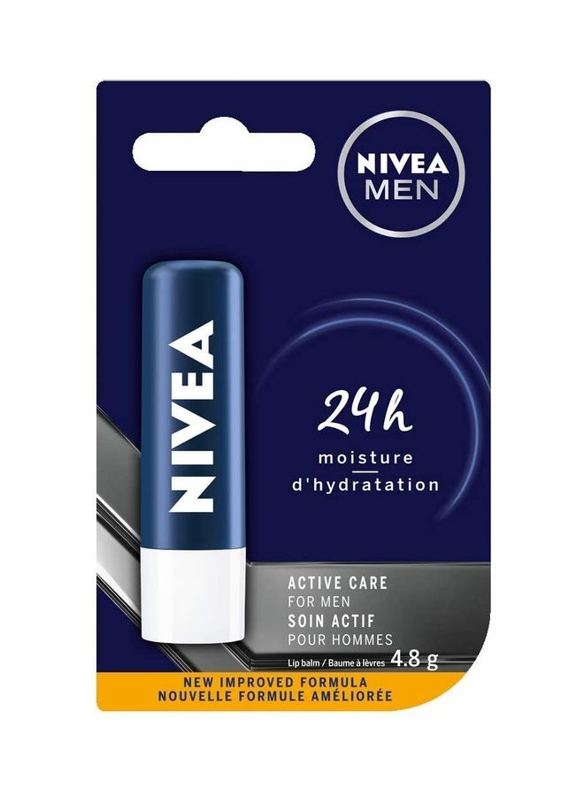Nivea Active Care Lip Balm Stick 4.8grams - Image 1