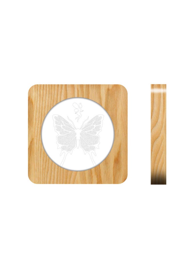 Beauenty 3D Butterfly Night Table Lamp Warm White 19x19x30cm  - Image 1