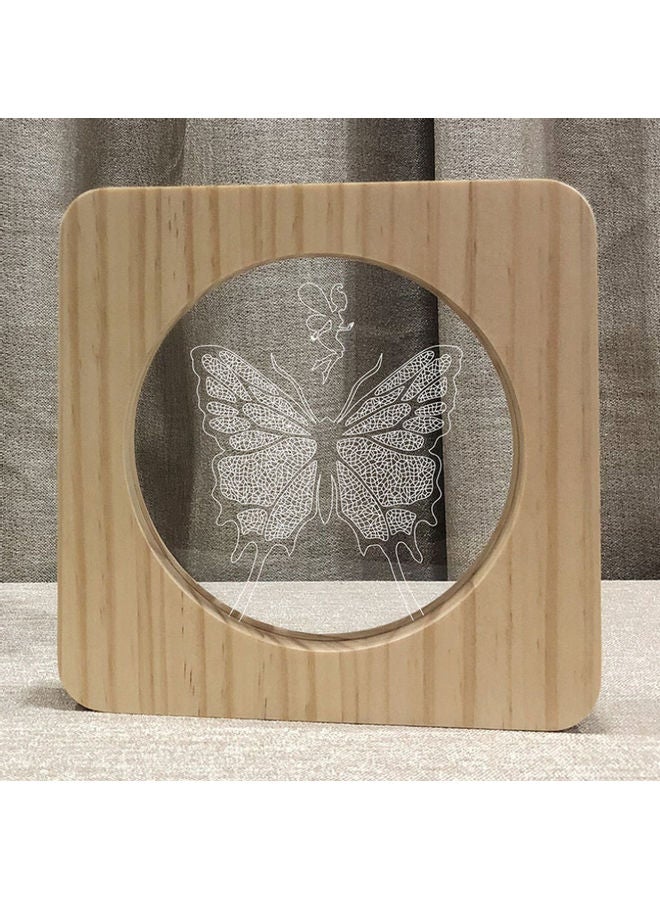 Beauenty 3D Butterfly Night Table Lamp Warm White 19x19x30cm  - Image 3