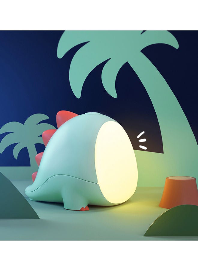Dinosaur Shaped Night Lamp Multicolour 11.9 x 10.5cm