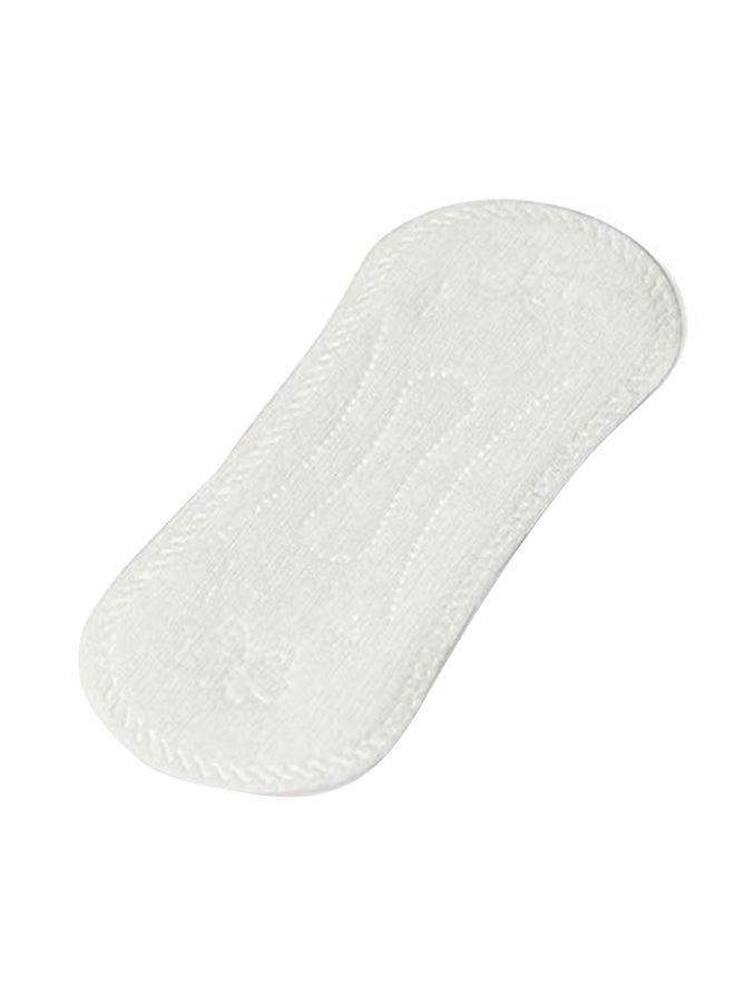 20-Piece Organic Sanitary Daily Liner Pads White 155cm - v1604137765/N39464319A_1