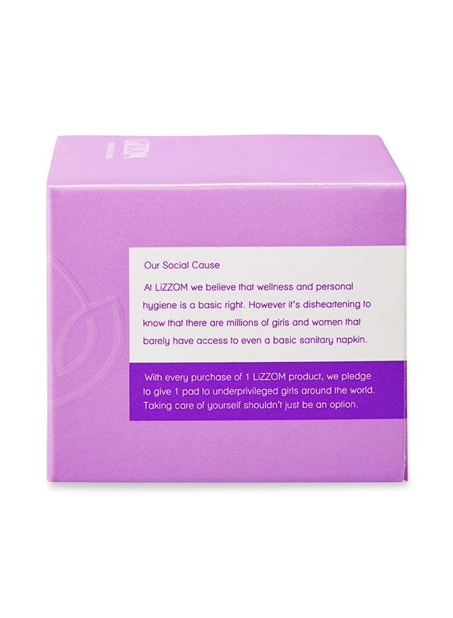 ليزوم 40 فوطة يومية عضوية فائقة النعومة أبيض 155سم - Image 3