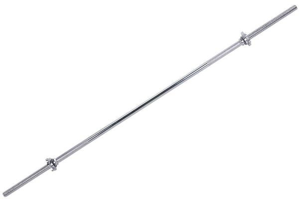 Body Builder Chrome Barbell Bar 160cm  - Image 2