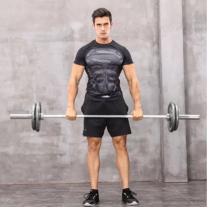 Body Builder Chrome Barbell Bar 160cm  - Image 1