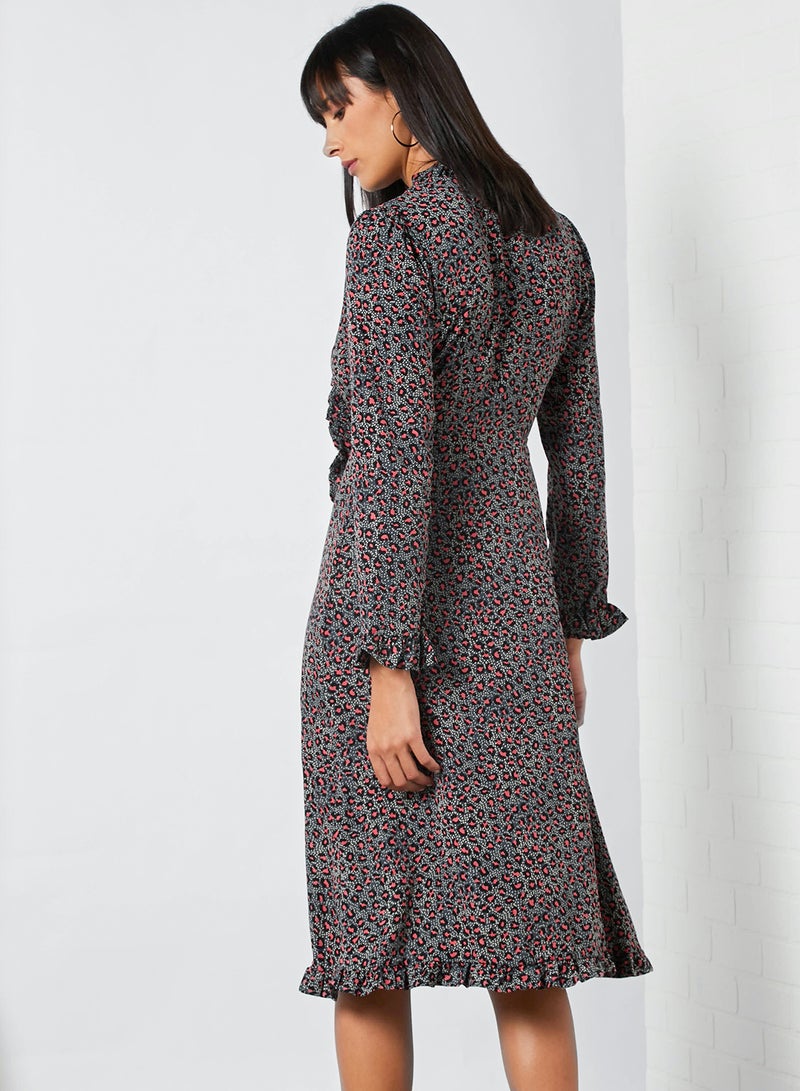 Y.A.S - Leopard Print Dress Multicolour - Image 1