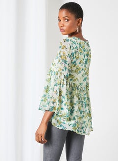 Floral Printed Top Multicolour - v1604140379/N31873728V_3