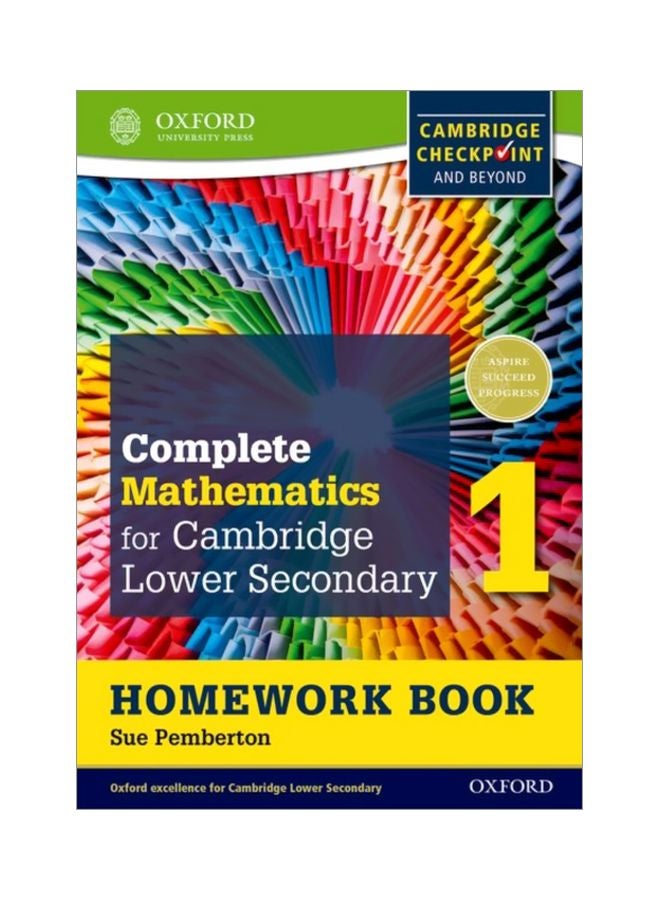 Complete Mathematics For Cambridge Secondary 1: Homework Book Paperback English by Sue Pemberton - 41944
