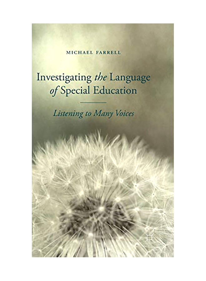 Investigating The Language Of Special Education: Listening To Many Voices hardcover english - 25-Jul-14 