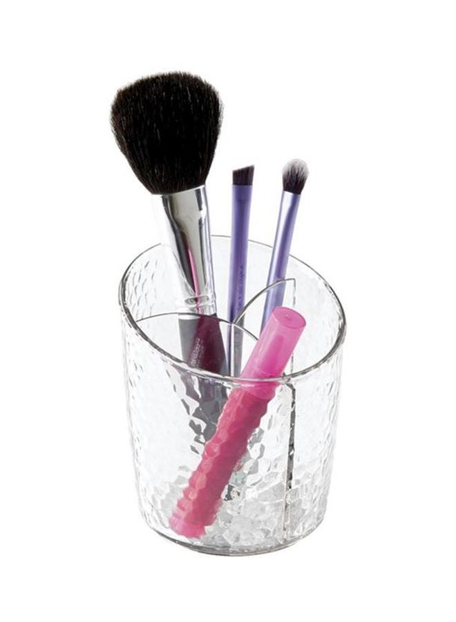 InterDesign Rain Cosmetic Cup Organizer Clear - Image 3