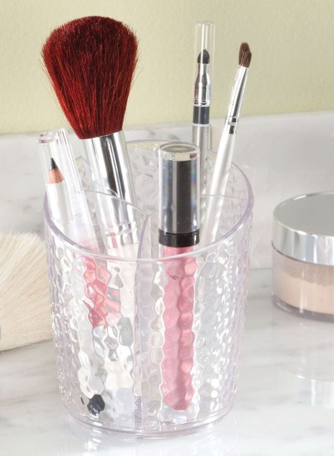 InterDesign Rain Cosmetic Cup Organizer Clear - Image 5