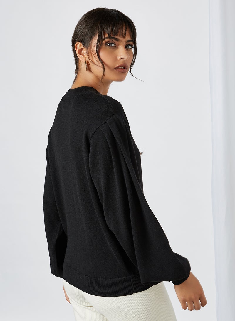 VERO MODA - Muri Sweater Black - Image 1