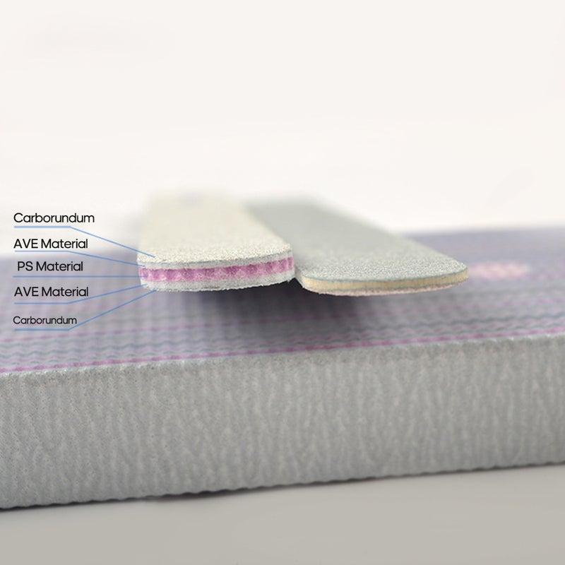 طقم مبرد أظافر احترافي 15 قطعة بوجهين فضي - Image 3