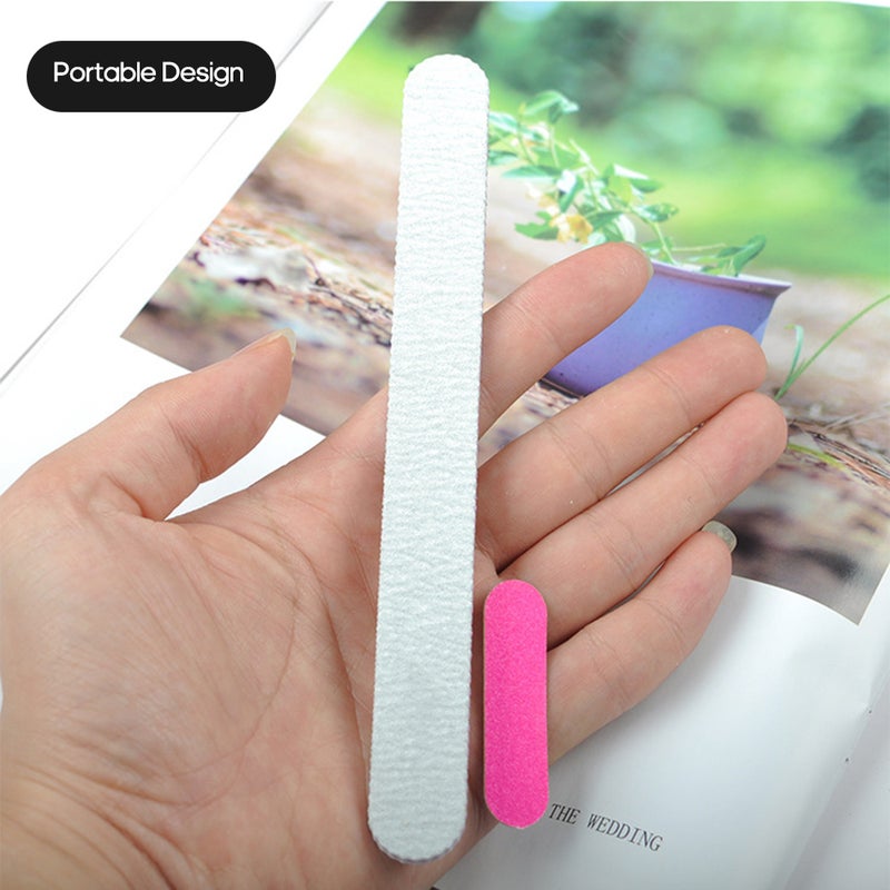 طقم مبرد أظافر احترافي 15 قطعة بوجهين فضي - Image 4