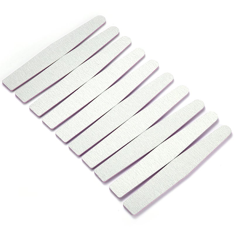 15-Piece Professional Double Sided Nail File Black