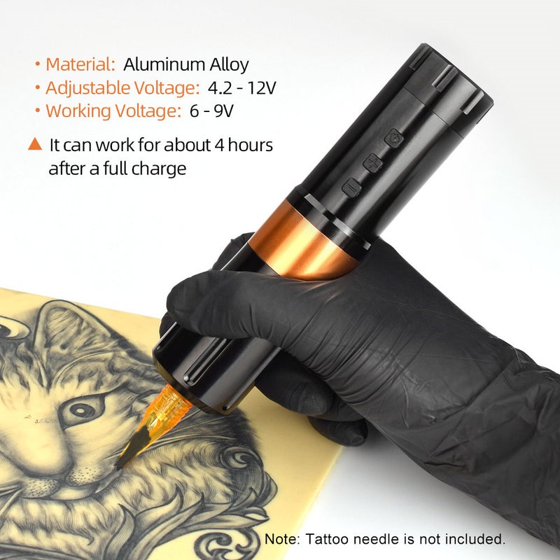 ATOMUS Tattoo Pen Rotary Machine Black  - Image 5