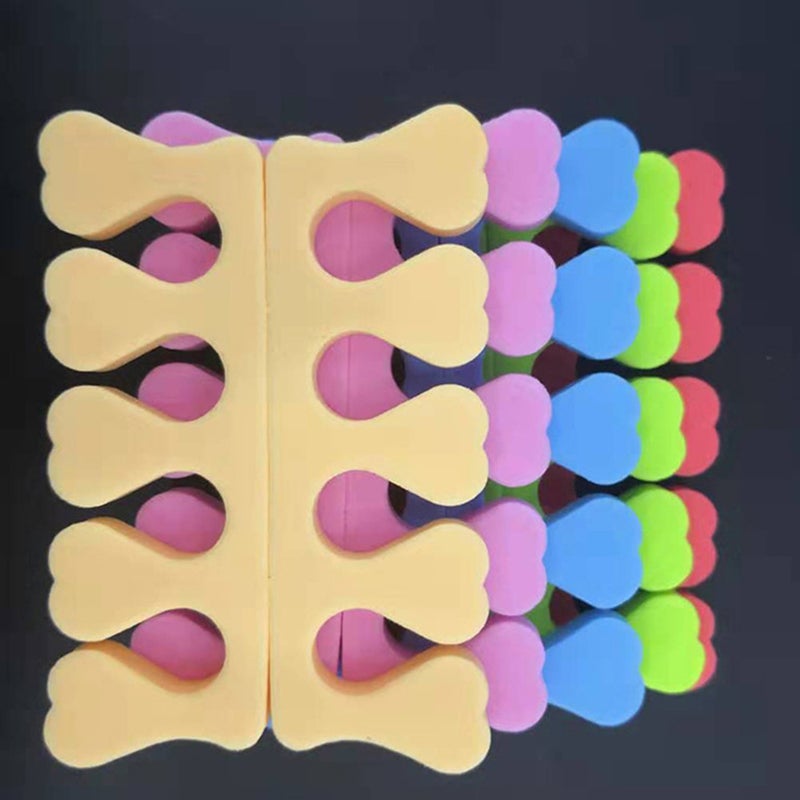 Generic - 50-Piece Teo and Finger Spacers Soft Sponge Blue - Image 1