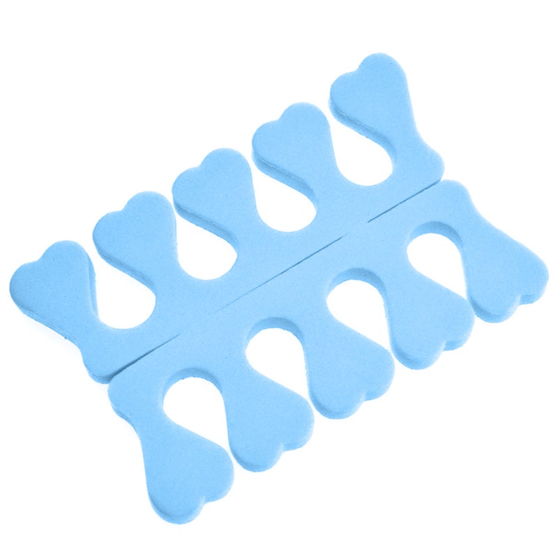 Generic - 50-Piece Teo and Finger Spacers Soft Sponge Blue - Image 1