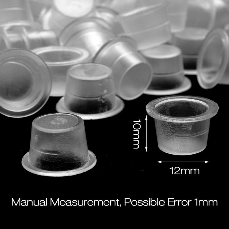 Generic 100-Piece Disposable Tattoo Needles And Cups Set Silver  - Image 2